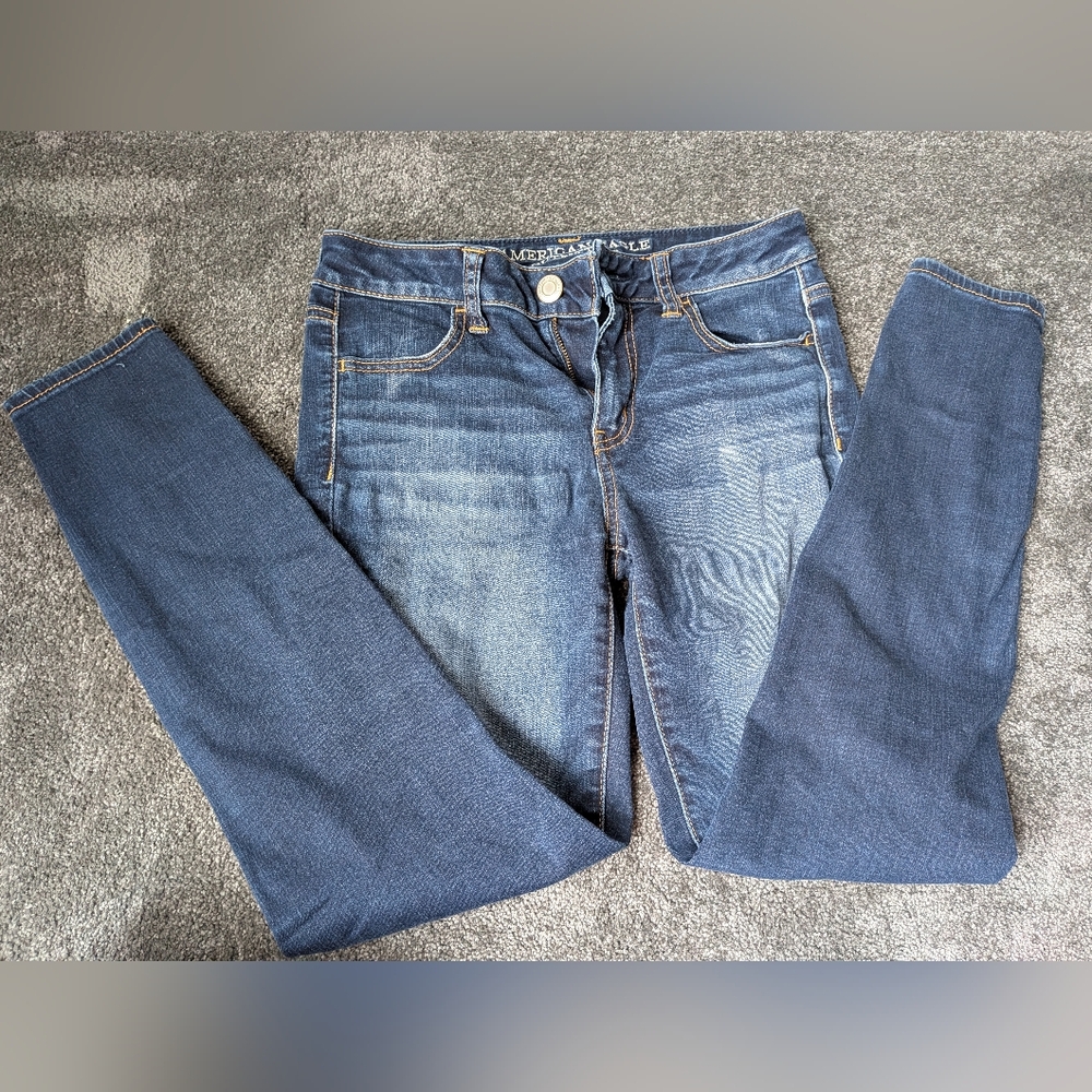 American Eagle Outfitters Women's Blue Jeans